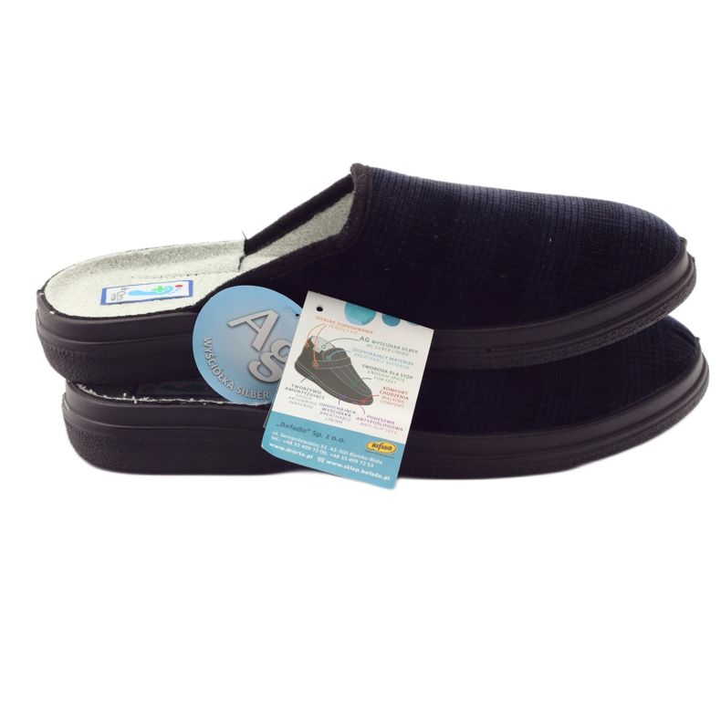 Befado miesten terveyskengät tossut 125M010 tossut laivastonsininen 5