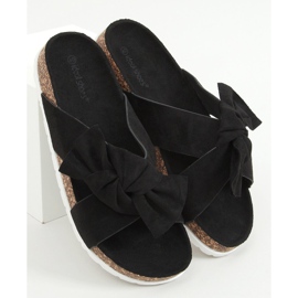 Musta korkkitossut 7853 Musta 1