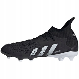 Adidas Predator Freak.2 Fg M S42979 jalkapallokengät valkoinen, valkoinen, musta musta 1