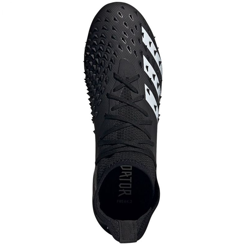 Adidas Predator Freak.2 Fg M S42979 jalkapallokengät valkoinen, valkoinen, musta musta 2