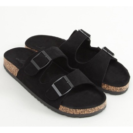 Musta korkkitossut MS10005 Musta 1