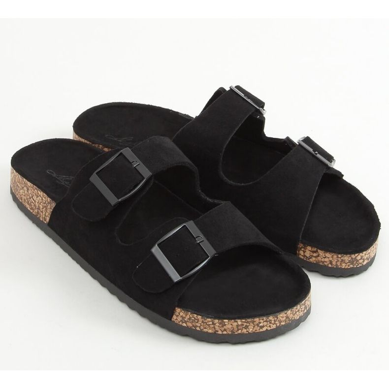 Musta korkkitossut MS10005 Musta 1