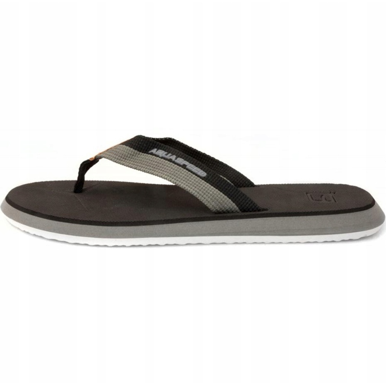 Miesten uima-altaan tohvelit Aqua-Speed ​​Lagos col 07 musta harmaa 2