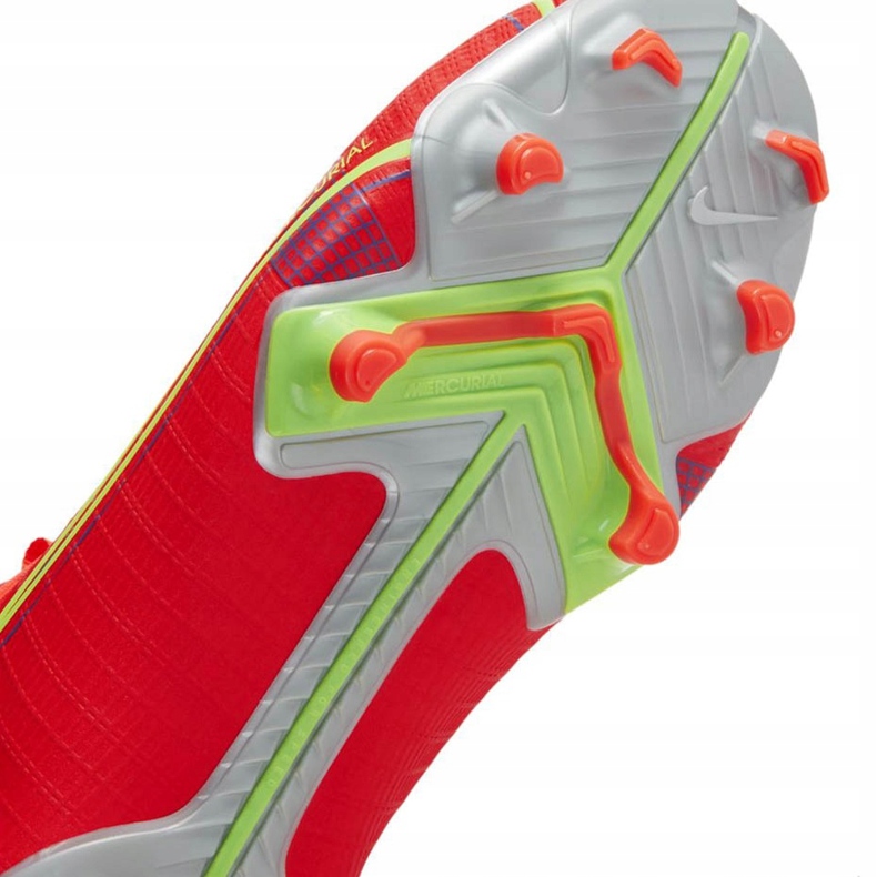 Nike Mercurial Superfly 8 Academy Mg Jr CV1127 600 jalkapallokengät punainen 7