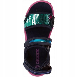 Lasten sandaalit Kappa Seaqueen K Jalkineet Lasten tummansininen-vaaleanpunainen 260767K 6722 laivastonsininen 1