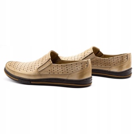 Polbut Miesten harjakattoiset kengät 2107P, beige 6