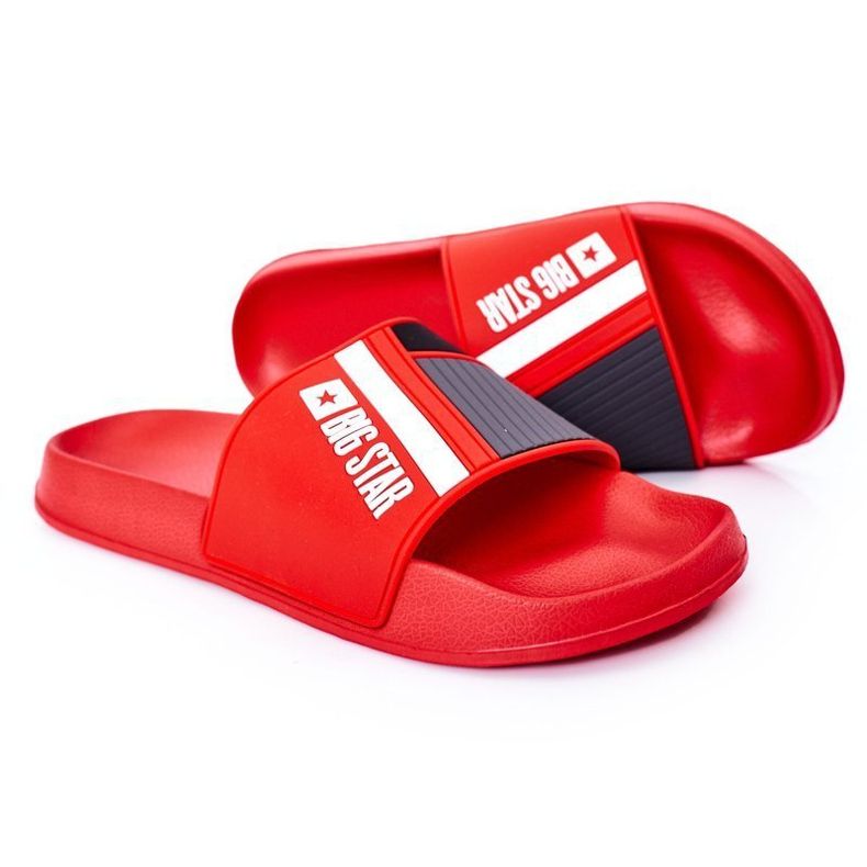 Miesten Big Star HH174835 Punaiset tossut punainen 1