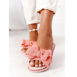 PS1 Kumiset tossut vaaleanpunaisella Gabriell -keulalla vaaleanpunainen 2