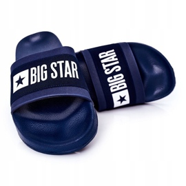 Miesten Big Star HH174833 laivastonsininen tossut tummansininen 1