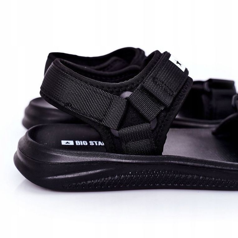 Urheilulliset miesten sandaalit Big Star HH174842 Musta 1