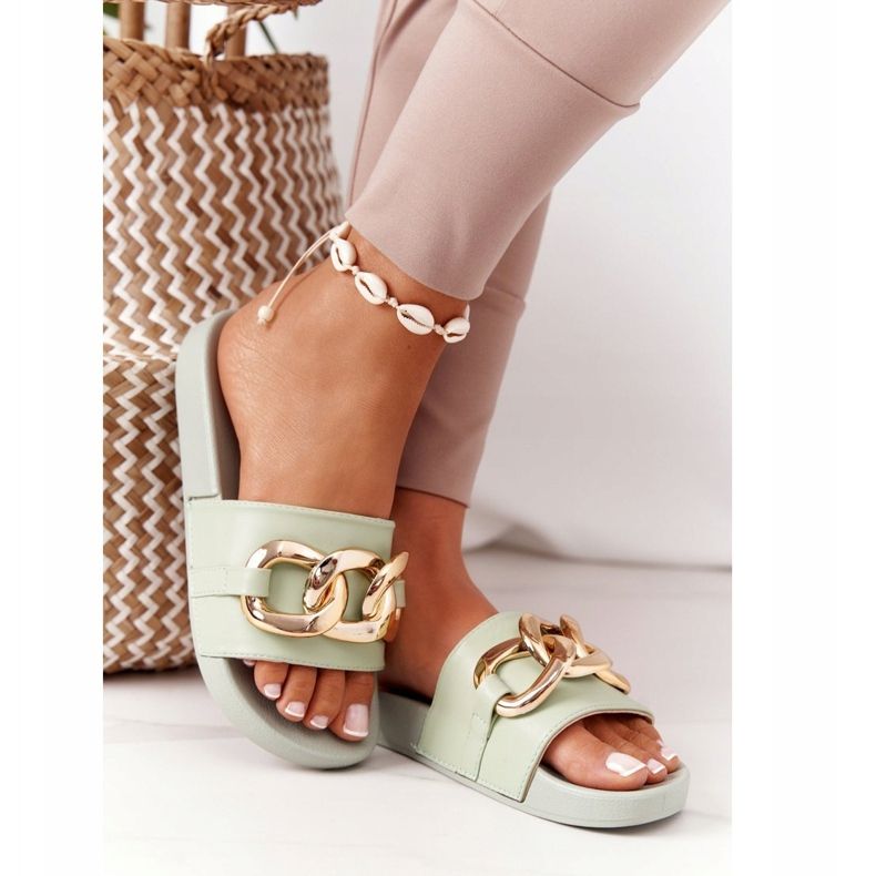 PS1 Yhden hetken kumitossut, joissa ketju vaaleanvihreä 2