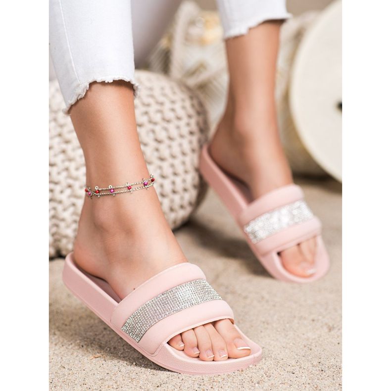 SHELOVET Tossut, joissa on kuutiometriä vaaleanpunainen 2