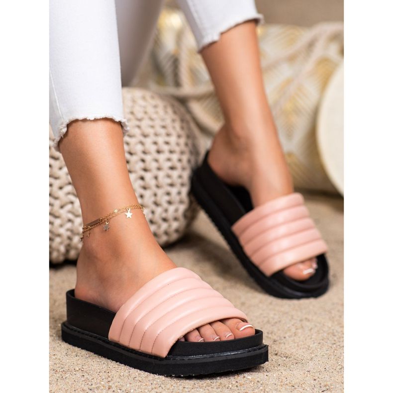 Seastar Kevyet Eco -nahkatossut vaaleanpunainen 1