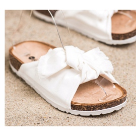 Forever Folie Mukavat tekstiilitossut valkoinen 2