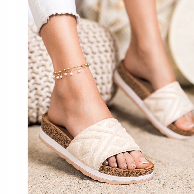 Seastar Klassiset mokkanahkatossut beige 1