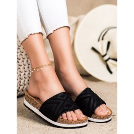 Seastar Klassiset mokkanahkatossut musta 2