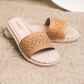 SHELOVET Rento punottu tossut beige 2