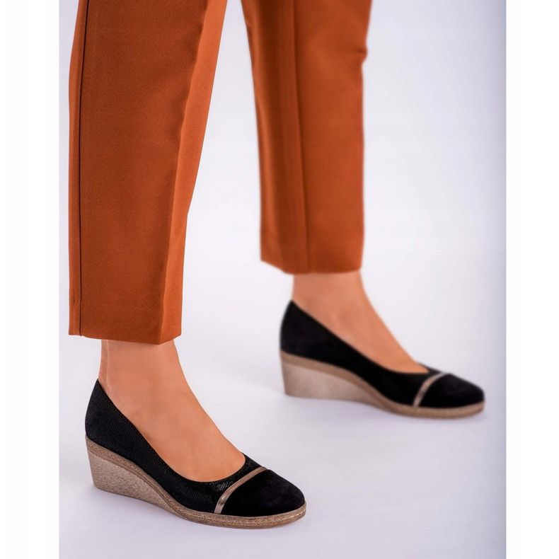 Marco Shoes Kengät 1205P Marco kiilalla musta 2