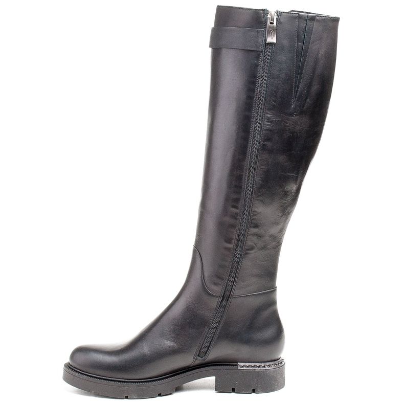 Marco Shoes Mustat 1340K saappaat, joissa metallisia yksityiskohtia 2