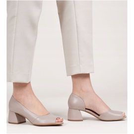 Marco Shoes Nahka sandaalit beige 1505P 1