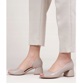 Marco Shoes Nahka sandaalit beige 1505P 2