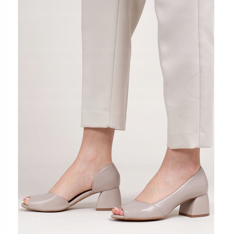 Marco Shoes Nahka sandaalit beige 1505P 2