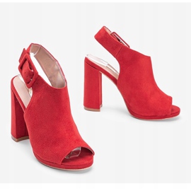 Punaiset sandaalit Little Italiasta punainen 1