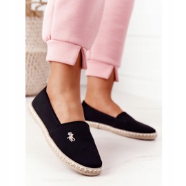 NEWS Naisten Espadrilles Black Reyna musta 2