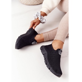 Naisten urheilukengät Slip-on Black Marathon musta 2