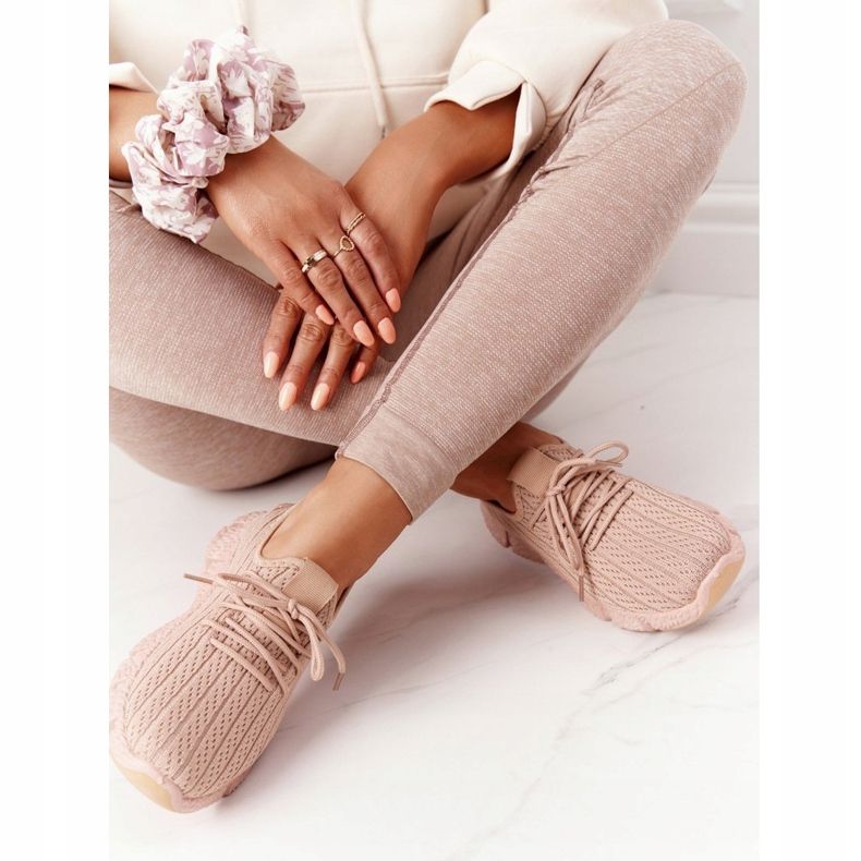 Naisten urheilukengät Tennarit Beige Training khaki 1