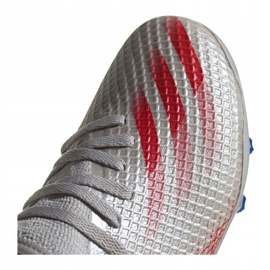 Adidas Jr X Ghosted.3 Mg Jr FY7290 kengät monivärinen harmaa 2