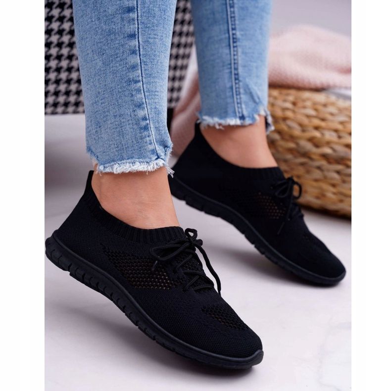 PE1 Naisten urheilukengät Musta Jenny 1