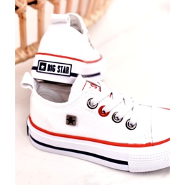 Lasten Classic Matalavartiset tennarit Big Star HH374089 Valkoinen 5