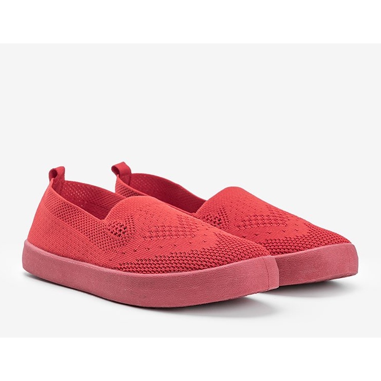 Moab Red Openwork Slip On Lenkkarit punainen 1