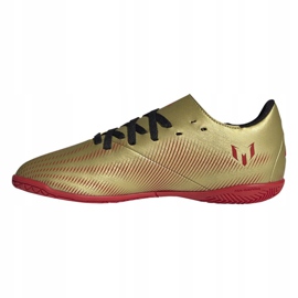 Adidas Nemeziz Messi.4 Jr FY0811 jalkapallokengät kultainen kultainen 1