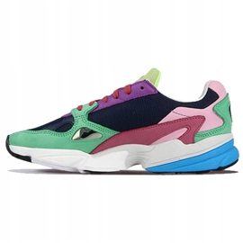 Adidas Originals Falcon W CG6211 kengät vaaleanpunainen monivärinen vihreä 1