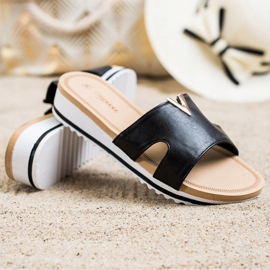 Groto Gogo Klassiset mukavat tossut musta 1