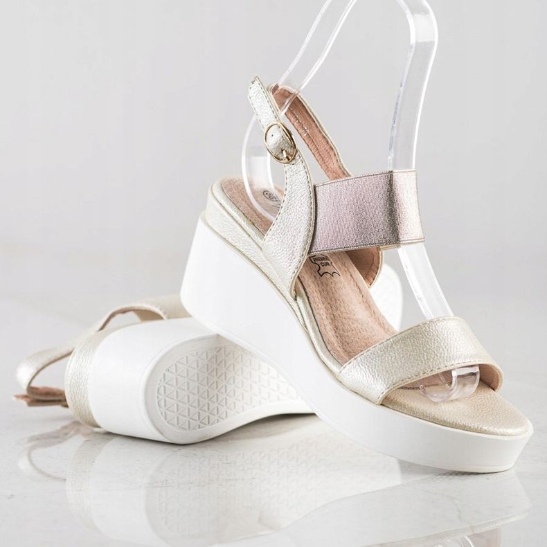 Weide Kultaiset muoti sandaalit kultainen 1