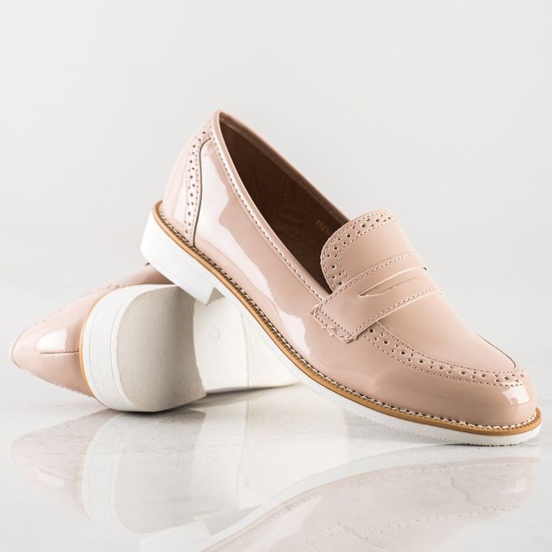 Sun Color Lakatut brogues beige 1