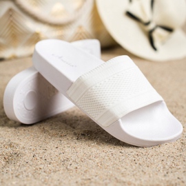 Anesia Paris Mukavat varvastossut valkoinen 1