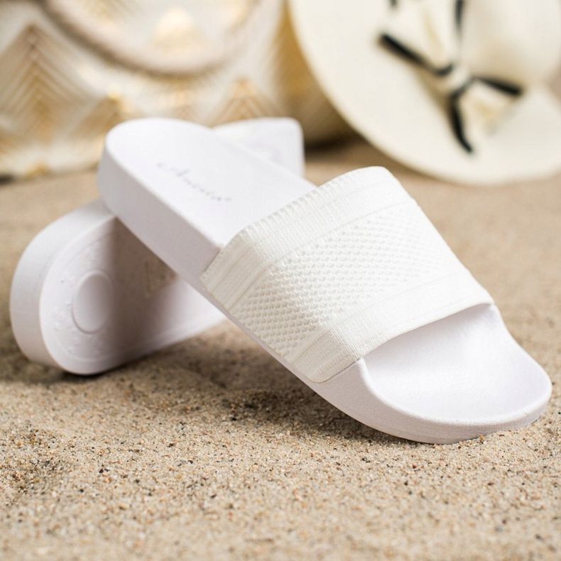 Anesia Paris Mukavat varvastossut valkoinen 1