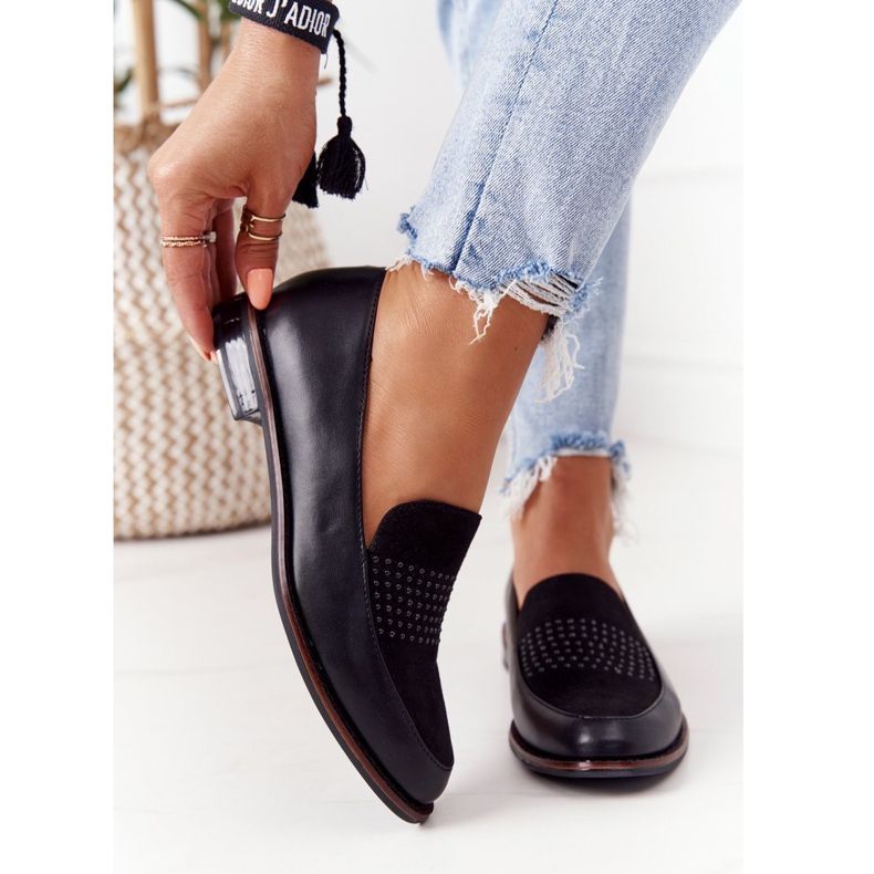 Naisten Loaferit Sergio Leone PB255 Musta 2