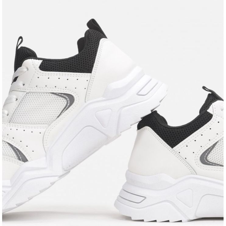 Naisten urheilukengät Tennarit White River valkoinen 1