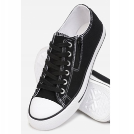 Naisten lenkkarit vetoketjulla, musta Malani 1