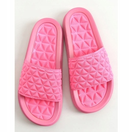 Naisten fuksia-tossut 10-251 Fushia vaaleanpunainen 1