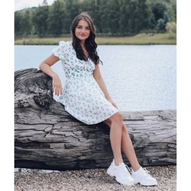 SHELOVET Valkoiset helmillä varustetut lenkkarit valkoinen 1