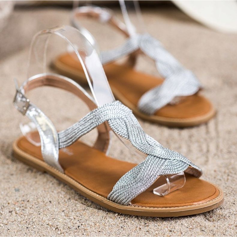 Nio Nio Hopeiset sandaalit hopea 1