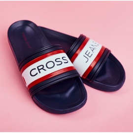 Cross Jeans Naisten tossut Cross Farkut Navy Blue FF2R4160C sininen 4