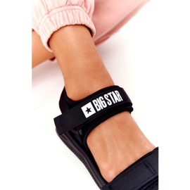 Naisten urheilusandaalit Big Star HH274A024 Musta 2