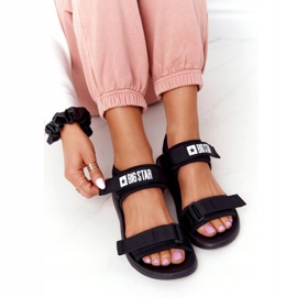 Naisten urheilusandaalit Big Star HH274A024 Musta 6